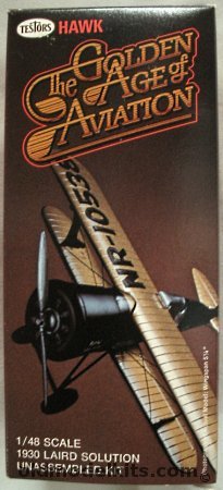 Testors 1/48 1930 Laird Solution Racer - (ex Hawk), 914 plastic model kit